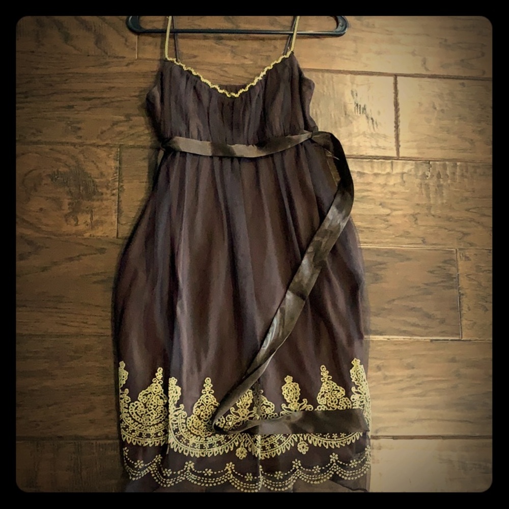 Brown Dress